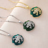 Wholesale Unisex Animal Shaped Copper 18K Gold Plated Frog Pendant Necklace With Ball Chain