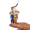 Wholesale Unisex Cartoon Animal And Heart Shaped Copper Electroplated Necklace