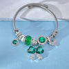 Wholesale Unisex Cartoon Animals Zodiac Zinc Alloy Electroplated Detachable Beaded Bracelet