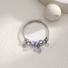 Wholesale Unisex Cartoon Animals Zodiac Zinc Alloy Electroplated Detachable Beaded Bracelet