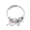 Wholesale Unisex Cartoon Animals Zodiac Zinc Alloy Electroplated Detachable Beaded Bracelet