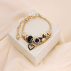 Wholesale Unisex Cartoon Characters Zinc Alloy Electroplated Bracelet Jewelry