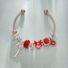 Wholesale Unisex Cartoon Characters Zinc Alloy Electroplated Bracelet Jewelry