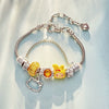 Wholesale Unisex Cartoon Characters Zinc Alloy Electroplated Bracelet Jewelry