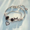 Wholesale Unisex Cartoon Characters Zinc Alloy Electroplated Bracelet Jewelry