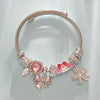 Wholesale Unisex Cartoon Characters Zinc Alloy Electroplated Bracelet Jewelry