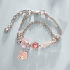 Wholesale Unisex Cartoon Characters Zinc Alloy Electroplated Bracelet Jewelry
