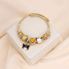 Wholesale Unisex Cartoon Characters Zinc Alloy Electroplated Bracelet Jewelry