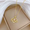Wholesale Unisex Cartoon Minimalist Animal Zodiac Pattern Stainless Steel Copper Pendant Necklace