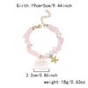 Wholesale Unisex Casual Minimalist Geometric Resin Shell And Starfish Gravel Handmade Bracelet