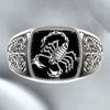 Wholesale Unisex Copper Electroplated Ring With Geometric And Animal Patterns Maillard Style Jewelry