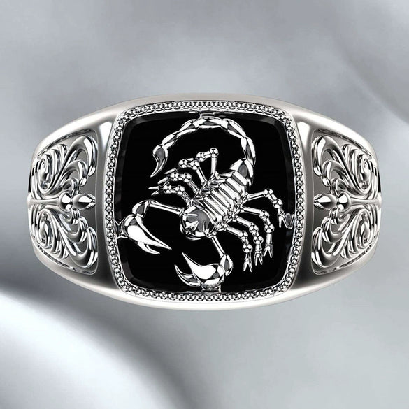 Wholesale Unisex Copper Electroplated Ring With Geometric And Animal Patterns Maillard Style Jewelry