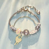 Wholesale Unisex Cute Cartoon Animal Zodiac Zinc Alloy Electroplated Bracelet For Children