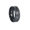 Wholesale Unisex Electroplated Sand Gold Stainless Steel Ring