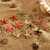Wholesale Unisex Electroplated Stainless Steel Animal Starfish Oil Drip Earrings