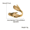Wholesale Unisex Exaggerated Personality Hip Hop Titanium Steel Ring With Electroplating Design