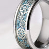 Wholesale Unisex Fashion Creative Silver Gear Stainless Steel Ring With Geometric Pattern