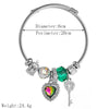 Wholesale Unisex Fashion Diamond Heart Elephant Love Adjustable Bracelet Made Of Alloy