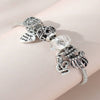 Wholesale Unisex Fashion Electroplated Alloy Bracelet With Heart Shaped And Animal Zodiac Letter Number Text Patterns