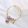 Wholesale Unisex Geometric Alloy Bracelet With Diamond Design And Exquisite Pendant