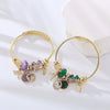 Wholesale Unisex Geometric Alloy Bracelet With Diamond Design And Exquisite Pendant