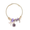 Wholesale Unisex Geometric Alloy Bracelet With Diamond Design And Exquisite Pendant