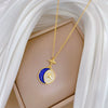Wholesale Unisex Geometric Cartoon Stainless Steel And Copper Full Diamond Necklace