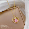 Wholesale Unisex Geometric Cartoon Stainless Steel Copper Pendant Necklace