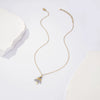 Wholesale Unisex Geometric Christmas Tree Necklace With Vacuum Plating Stainless Steel Ear Needle Ins Style Highend Elegant Accessory