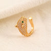 Wholesale Unisex Geometric Copper Goldplated Ear Clips
