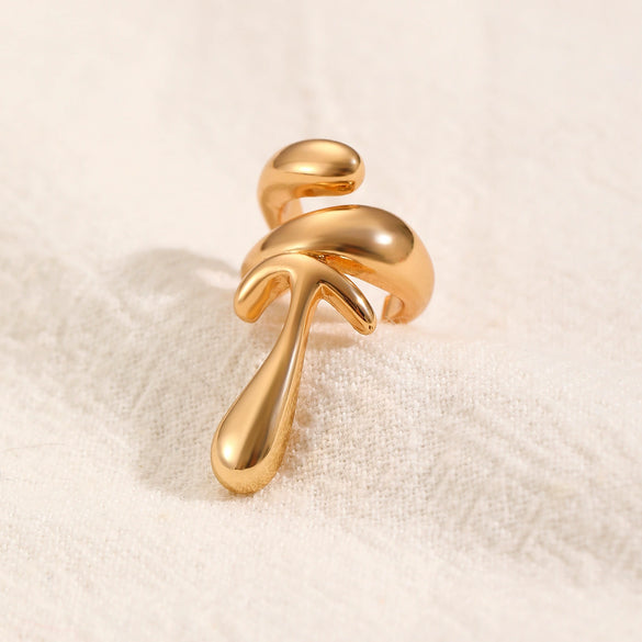Wholesale Unisex Geometric Copper Goldplated Ear Clips