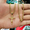 Wholesale Unisex Geometric Cross Necklace 18K Gold Plated Purely Handmade Copper