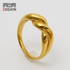 Wholesale Unisex Geometric Cross Stainless Steel Electroplated Ring Fashion Accessory