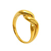 Wholesale Unisex Geometric Cross Stainless Steel Electroplated Ring Fashion Accessory