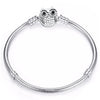 Wholesale Unisex Geometric Electroplated Metal Snake Bone Base Chain Bracelet For Diy Making