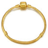 Wholesale Unisex Geometric Electroplated Metal Snake Bone Base Chain Bracelet For Diy Making