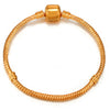 Wholesale Unisex Geometric Electroplated Metal Snake Bone Base Chain Bracelet For Diy Making