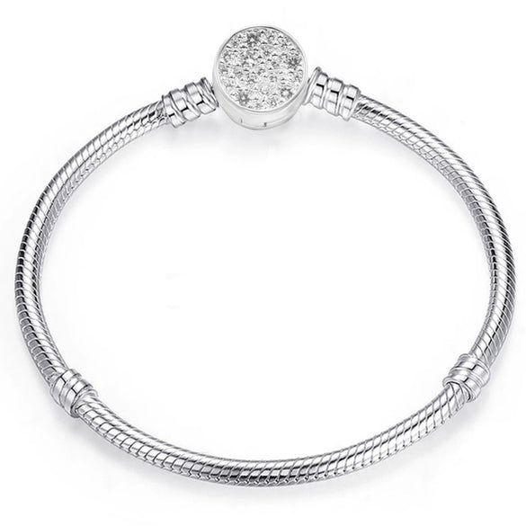 Wholesale Unisex Geometric Electroplated Metal Snake Bone Base Chain Bracelet For Diy Making