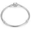 Wholesale Unisex Geometric Electroplated Metal Snake Bone Base Chain Bracelet For Diy Making