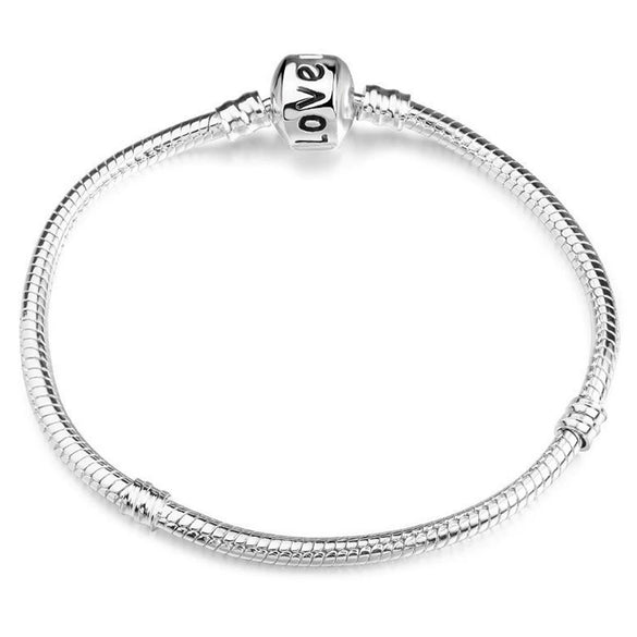Wholesale Unisex Geometric Electroplated Metal Snake Bone Base Chain Bracelet For Diy Making