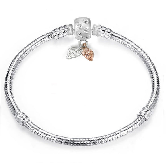 Wholesale Unisex Geometric Electroplated Metal Snake Bone Base Chain Bracelet For Diy Making