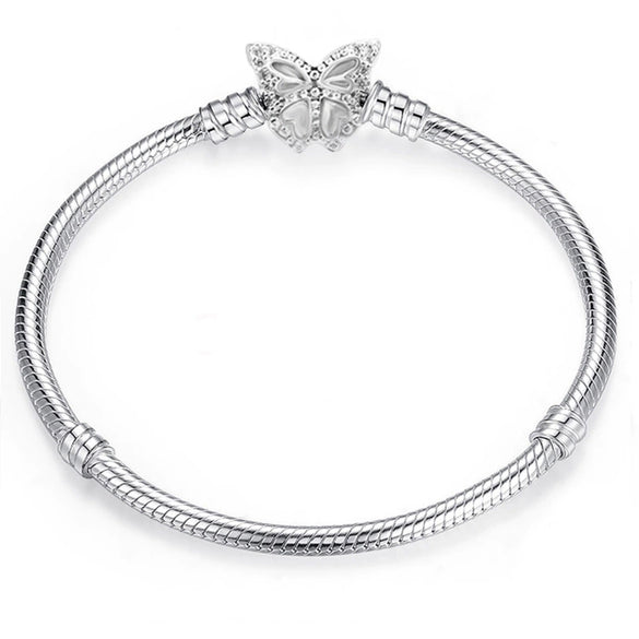 Wholesale Unisex Geometric Electroplated Metal Snake Bone Base Chain Bracelet For Diy Making