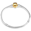 Wholesale Unisex Geometric Electroplated Metal Snake Bone Base Chain Bracelet For Diy Making