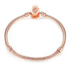 Wholesale Unisex Geometric Electroplated Metal Snake Bone Base Chain Bracelet For Diy Making