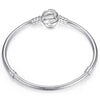 Wholesale Unisex Geometric Electroplated Metal Snake Bone Base Chain Bracelet For Diy Making