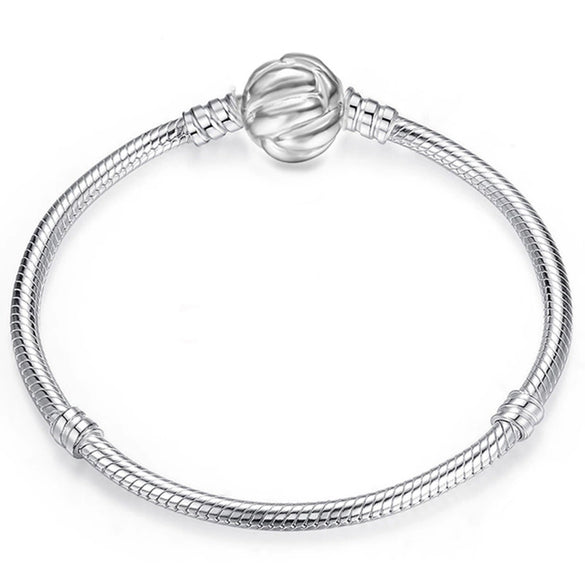 Wholesale Unisex Geometric Electroplated Metal Snake Bone Base Chain Bracelet For Diy Making