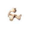 Wholesale Unisex Geometric Electroplated Titanium Steel Ring