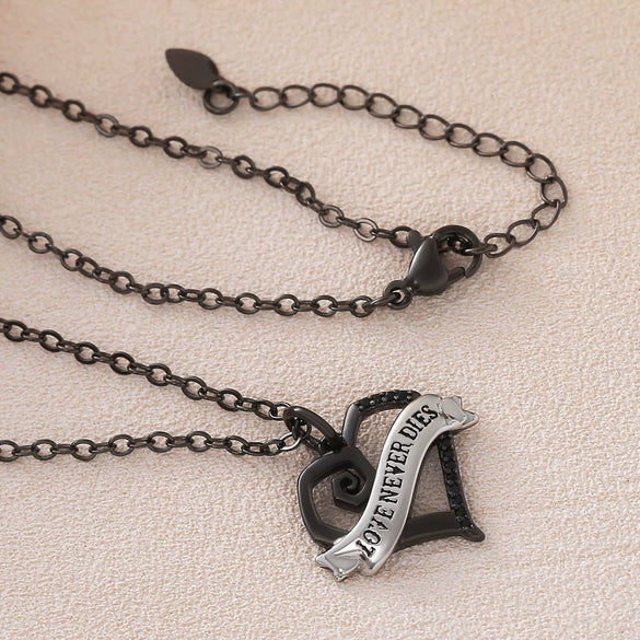 Wholesale Unisex Geometric Hollow Heart Copper Real Gold Plated Halloween Necklace Choker
