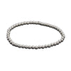 Wholesale Unisex Geometric Round Bead Stainless Steel Electroplated Handmade Beaded Bracelet Set
