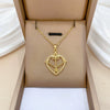 Wholesale Unisex Geometric Stainless Steel And Copper Diamond Necklace